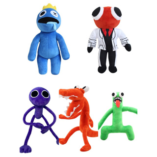 27cm Rainbow Friends Plush Stuffed Doll Toy Green Cartoon Game Kids Gift  Toy New