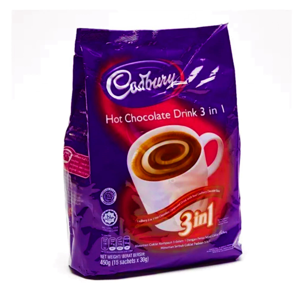 CADBURY / 3 In 1 Chocolate Drink / 500g / ORIGINAL! | Shopee Philippines