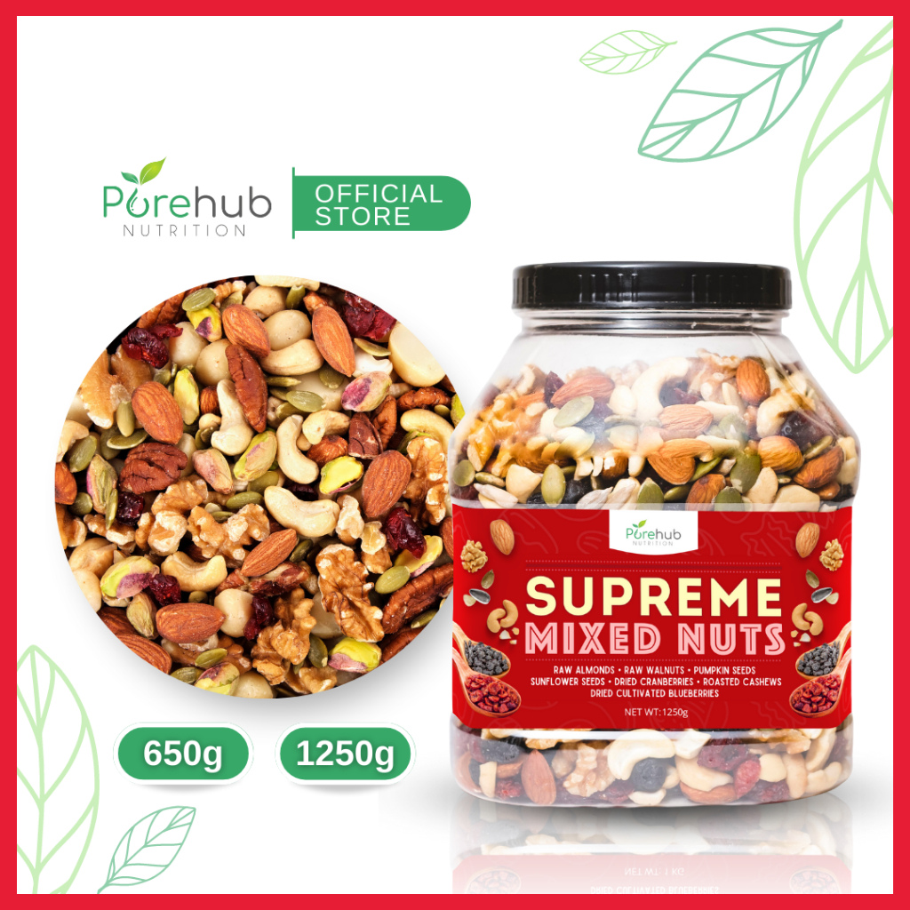 Purehub Supreme Mixed Nuts (JAR) | Shopee Philippines