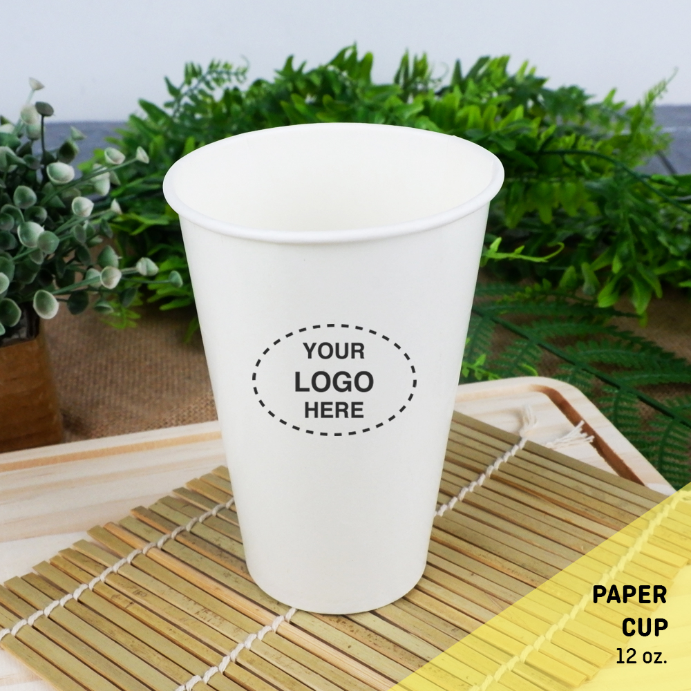 Plain Paper Cup (50pcs) 8oz/ 12oz / 16oz/ 22oz | Shopee Philippines