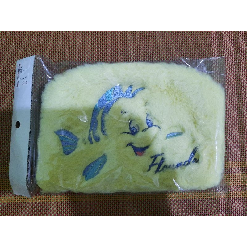 Disney The Little Mermaid Plush Pouch Flounder Shopee Philippines