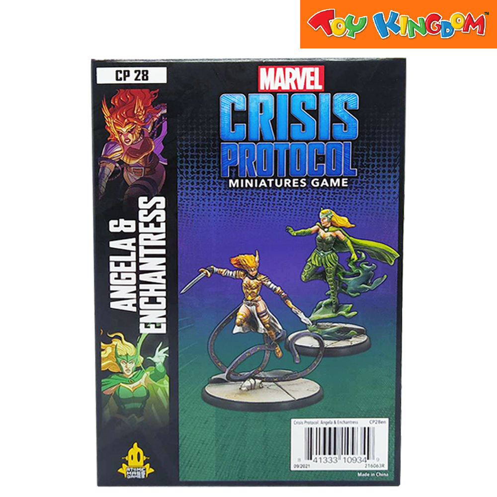 Marvel CP 28 Crisis Protocol Angela and Enchantress Character Pack ...