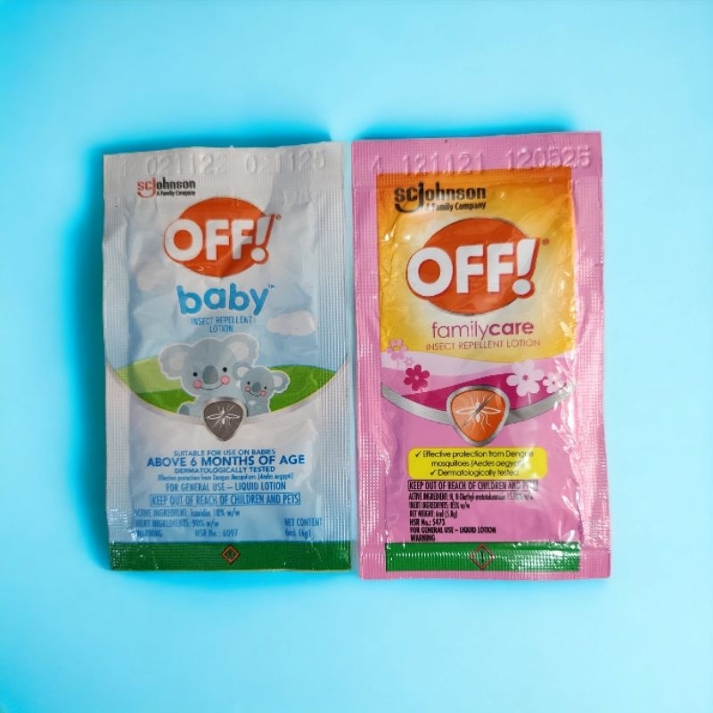 off lotion 6ml sachet Shopee Philippines