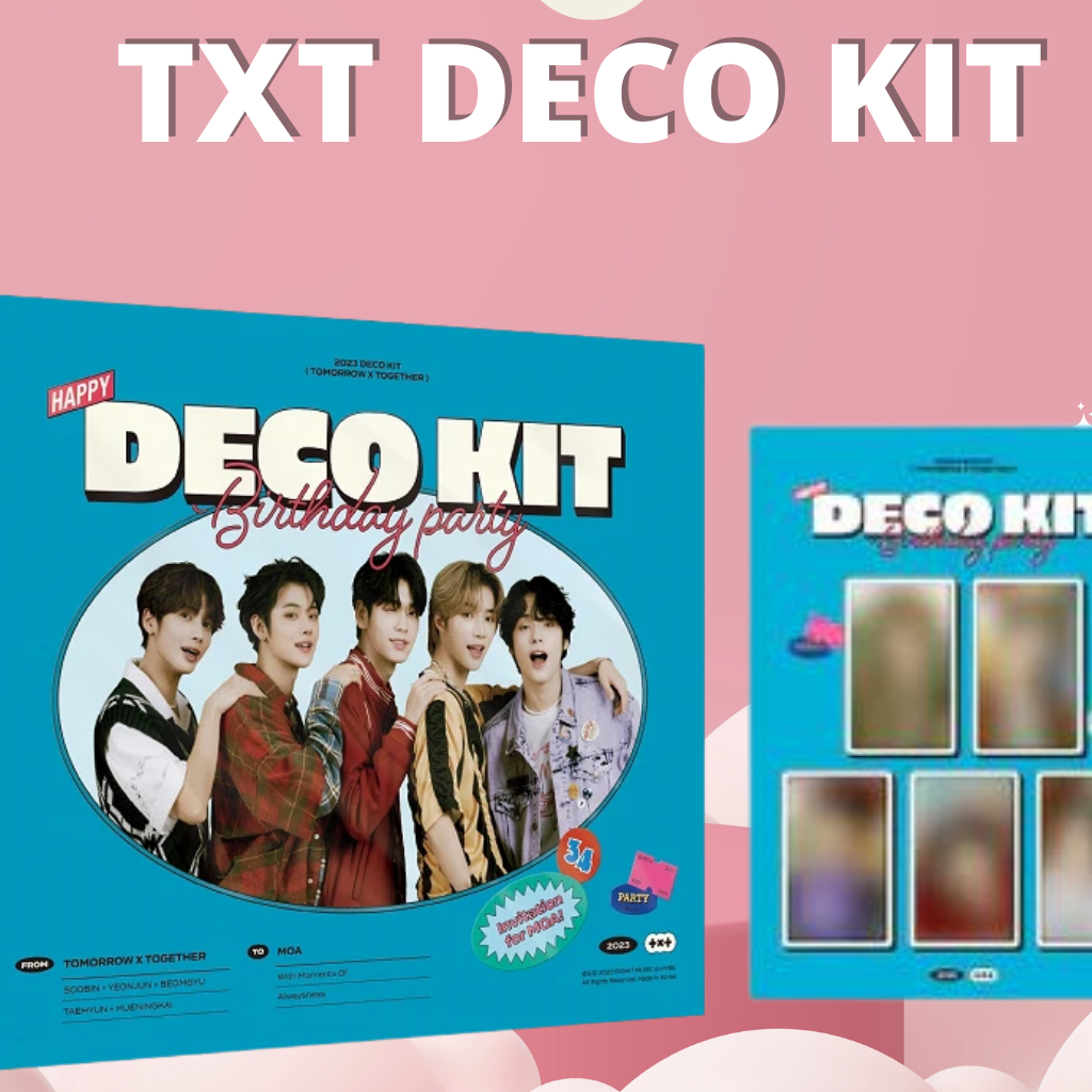 TXT DECO KIT with POB Shopee Philippines