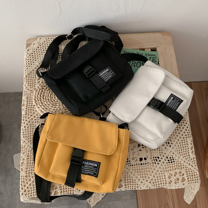 Mumu Japanese Harajuku Style Tooling Messenger Bag Female Retro Student