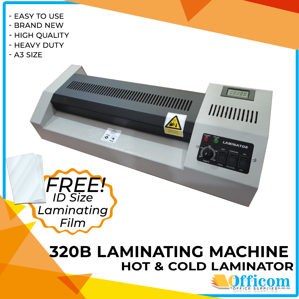 320b Laminating Machine A3 Led W Free Id Size Laminating Film 65mm