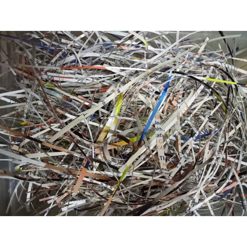 Paper Shredded for Filler Packaging (Glossy Recycled) Shopee Philippines