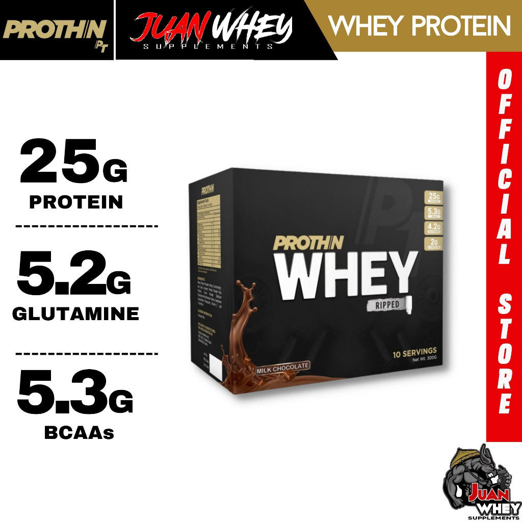 PROTHIN WHEY RIPPED 10 SERVINGS | Shopee Philippines