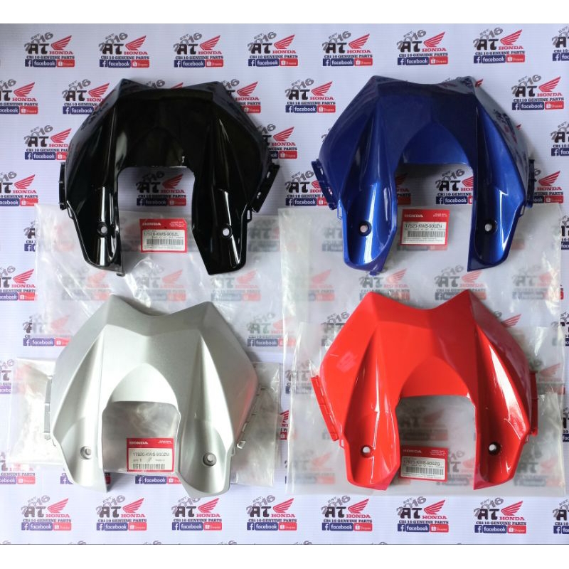 Honda CB110 Genuine Tank cover (Black/Blue/Silver/Red) | Shopee Philippines