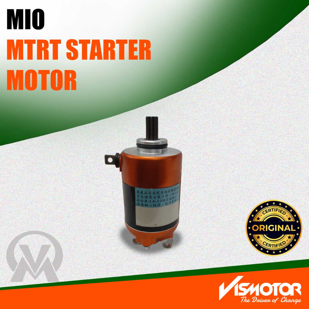 Original MTRT Starter Motor for MIO Motorcycle Spare Parts Good