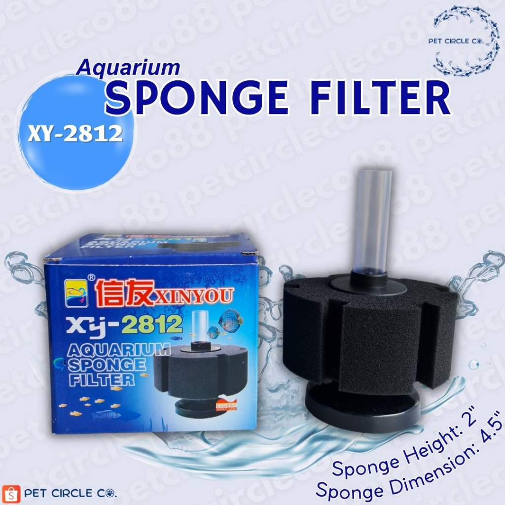 Aquarium Sponge Filter XY2812 Bio Foam Shopee Philippines