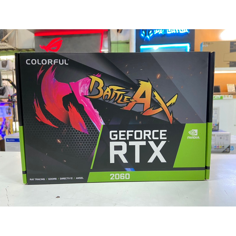 COLORFUL BATTLE AX RTX 2060 | Shopee Philippines