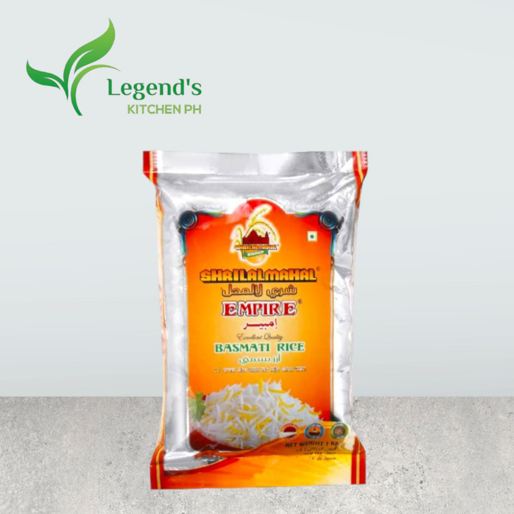 EMPIRE Basmati Rice Aromatic Long Grain 22mm length (1kg) Shopee