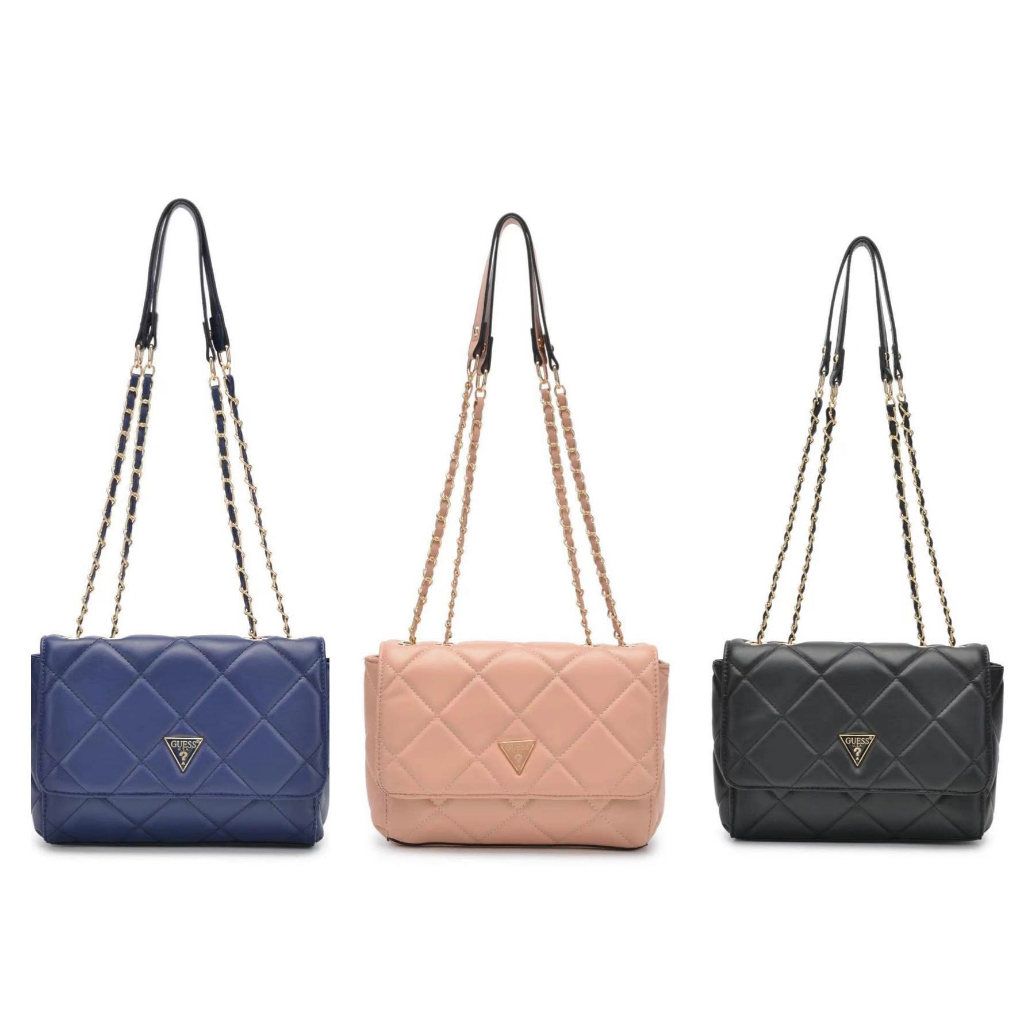 NEW GUESS CESSILY QUILTED CROSSBODY SLING BAG Shopee Philippines