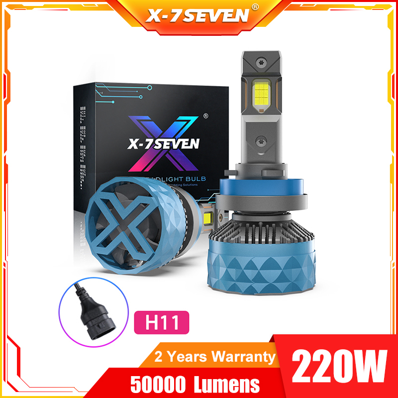 Usa【local Seller】x 7seven Apollo Plubs 220w 50000lumens 6500k White