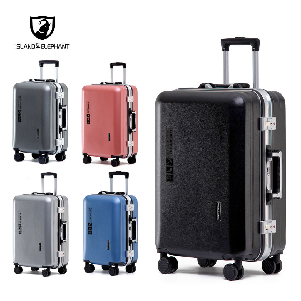 ISLAND ELEPHANT Baggage Bag Travel Luggage Aluminum Luggage Maleta