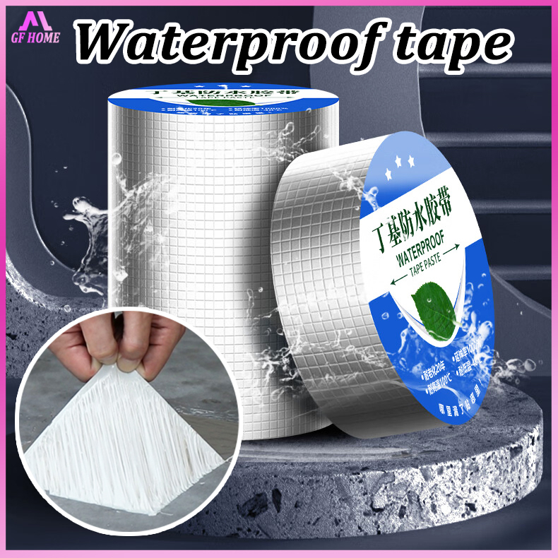 Butyl Aluminum Foil Roof Tape Waterproof Pandikit Sa Bubong Super Fix ...