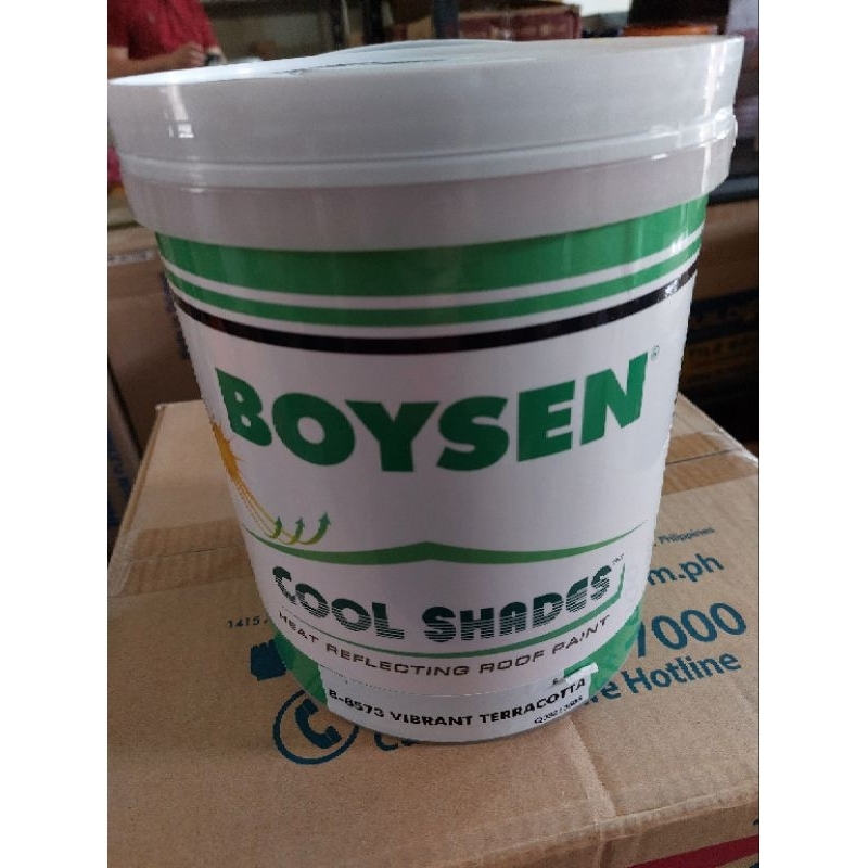 BOYSEN 5 Colors Cool Shades , Reflecting Heat / Init Roof Paint 4