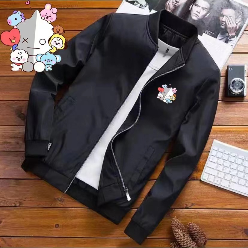 The Latest Style of Korean All Star Idol Group Coat bomber jacket Shopee Philippines