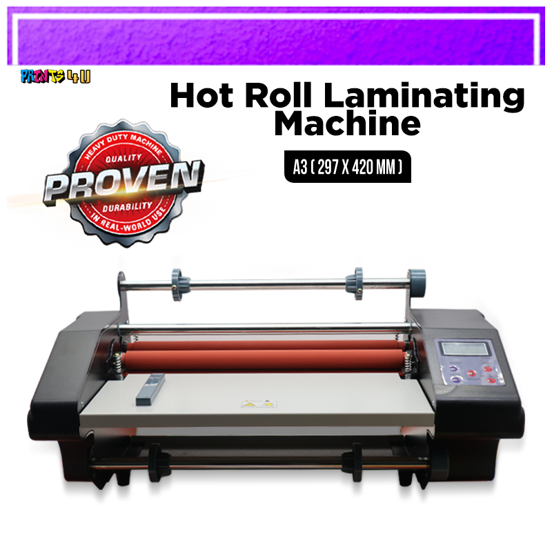 Quaff Hot And Cold Roll Laminator A3 Size With Reverse Function Fm 365