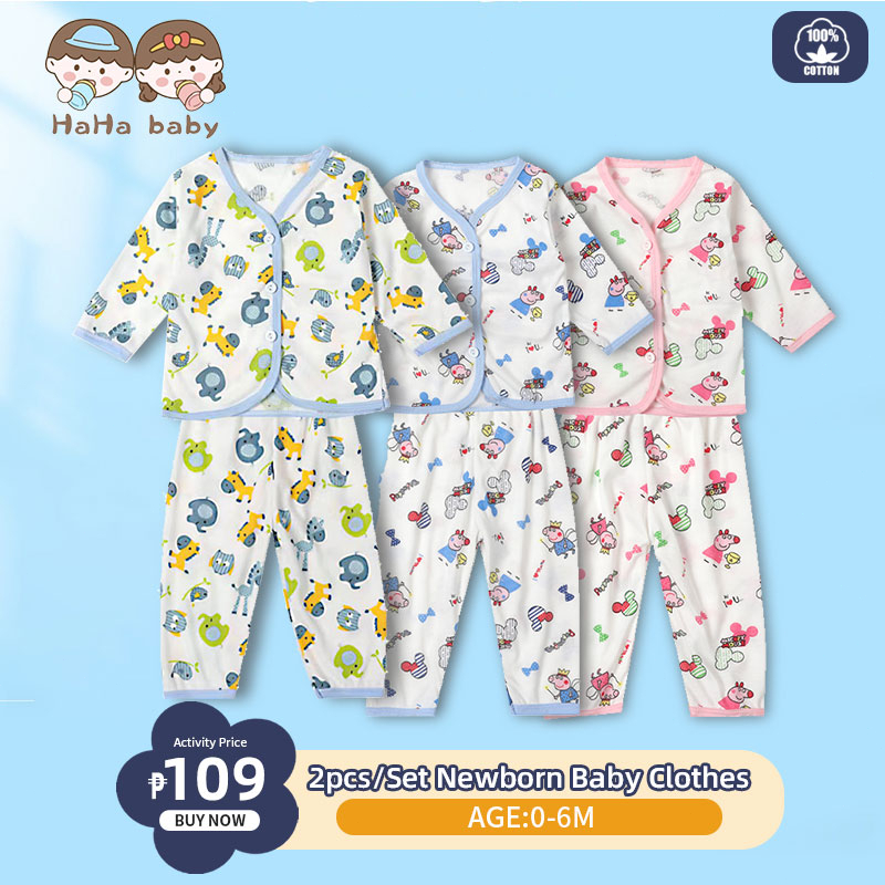 Haha Baby Newborn Baby Clothes Set Affordable 100 Cotton New born Baby