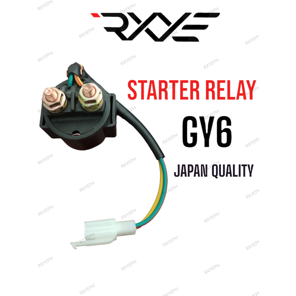 Motorcycle Starter Relay GY6 Shopee Philippines