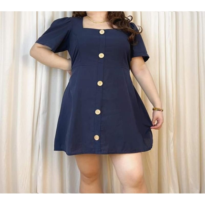 plus size kelly dress (bust up to 47 waist up to 50) | Shopee Philippines