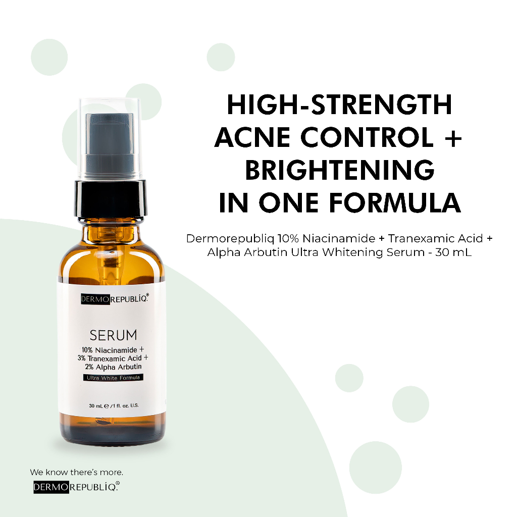 Dermorepubliq 10% Niacinamide + 3% Tranexamic Acid + 2% Alpha Arbutin ...