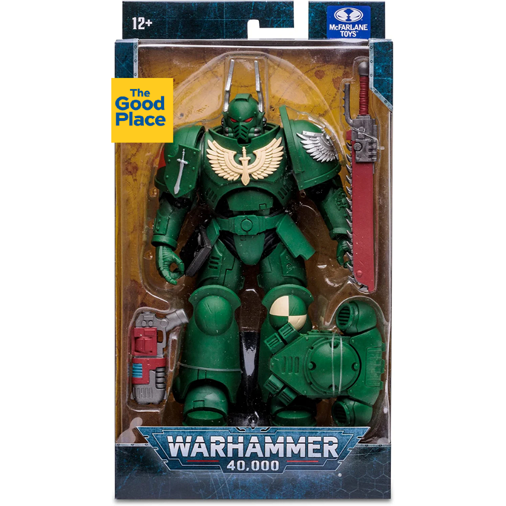 MCFARLANE Warhammer 40,000 Dark Angel Intercessor Green with ...