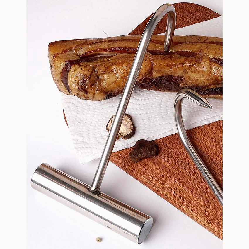 Stainless Steel Beef Meat Clasps Duck Goose Turkey Hooks Roast Duck ...