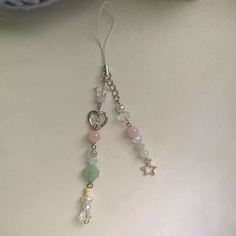 preorder beaded phone charms keychain by forthatmoment | Shopee Philippines