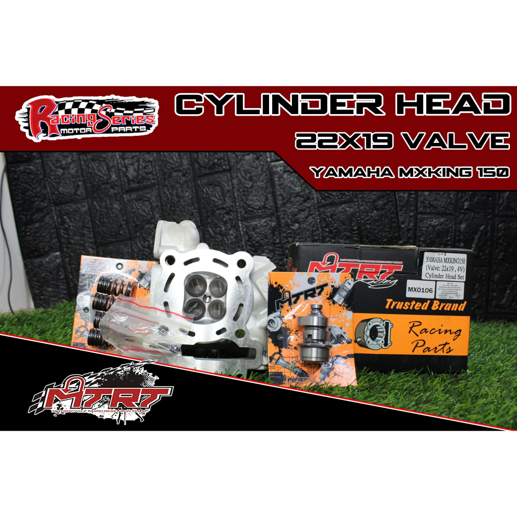 MTRT big valve head Yamaha Sniper 150 (19/22) | Shopee Philippines