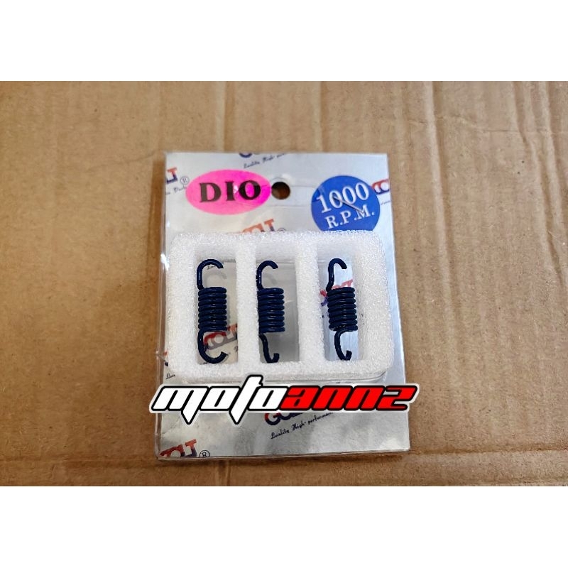 CLUTCH SPRING HONDA DIO 1/2/3 SYM JET100 ALPHA/EURO (1000RPM) Shopee
