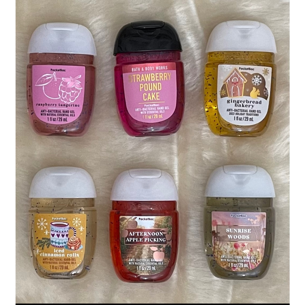 BATH & BODY WORKS PocketBac AntiBacterial Hand Gel 100 AUTHENTIC (Imported from the USA