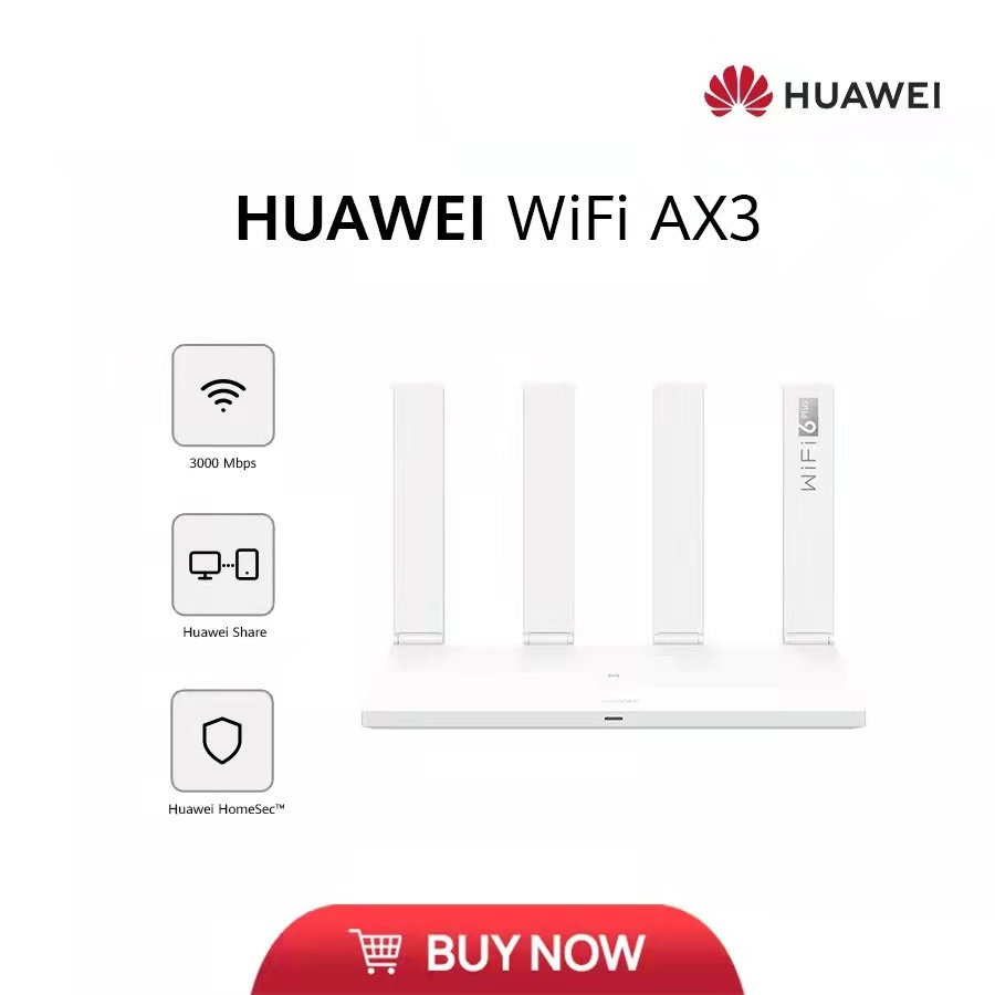 Huawei Wifi Ax3 Quad Core Wi Fi 6 Wifi Router Mesh 3000mbps Huawei