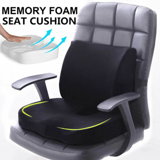 WAOAW Seat Cushion, Office Chair Cushions Butt Pillow for Long Sitting,  Memory Foam Chair Pad for Back, Coccyx, Tailbone Pain Relief –