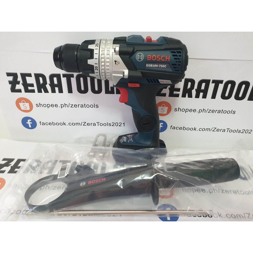 Bosch GSB18V-755 18V EC Brushless Connected-Ready Brute Tough 1/2 In ...