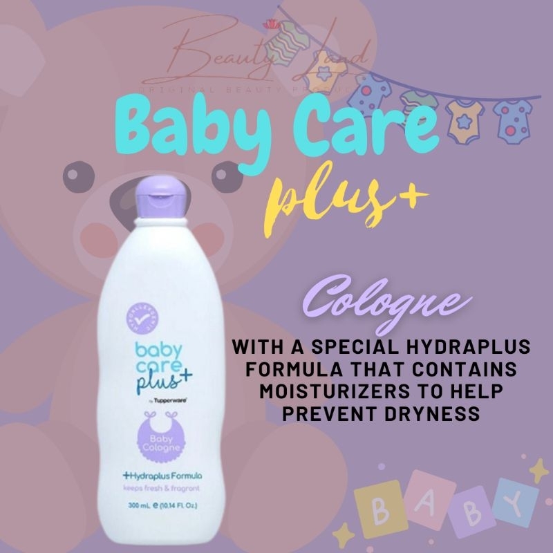 Baby Care Plus+ White Baby Cologne 200ml and 300ml | Shopee Philippines