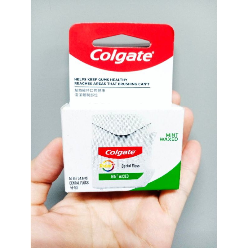 Colgate total mint dental floss 50m | Shopee Philippines