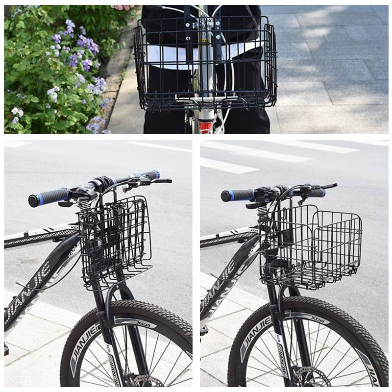 Basket for Bike Front Bag Rear Hanging Bike Basket carrier thicker
