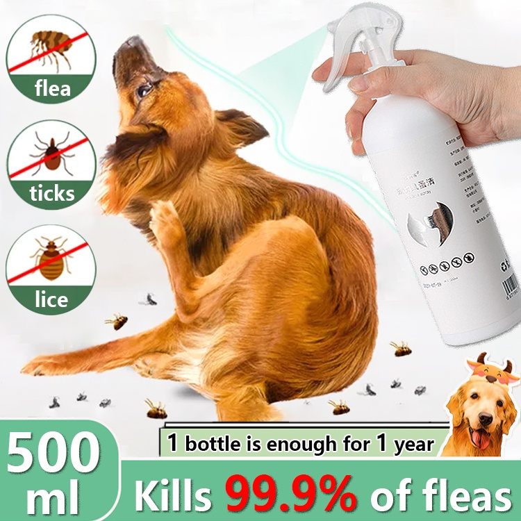 fleas and ticks remover for dogs&cats 500ml tick and flea killer for