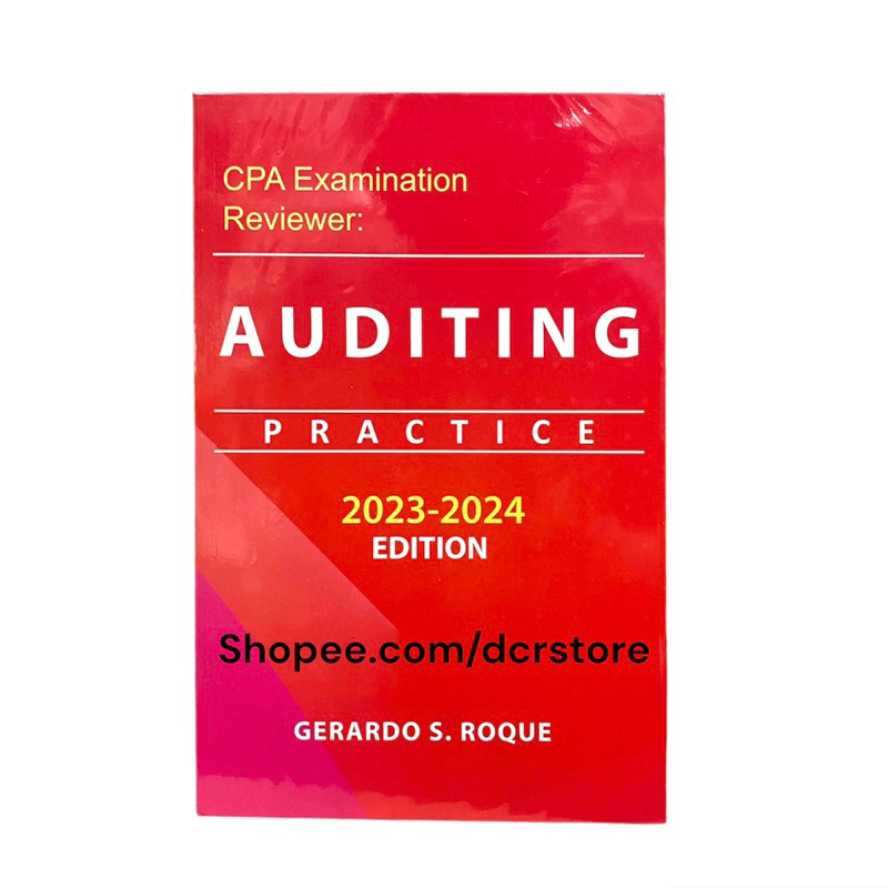 Auditing Practice 2023-2024 Edition By Roque | Shopee Philippines