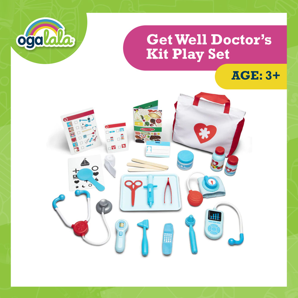 Melissa Doug Get Well Doctor s Kit Play Set Shopee Philippines