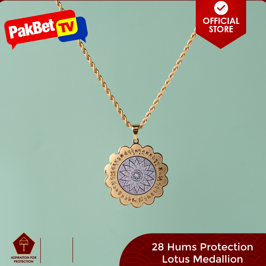 28 Hums Protection Lotus Medallion | Feng Shui by PakBet TV | Shopee ...