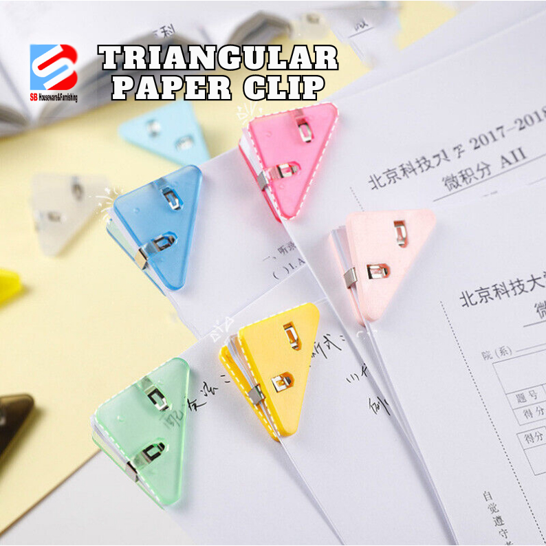 Corner Paper Clip Prevent Books Curling,Triangle Book Page Corner Clips