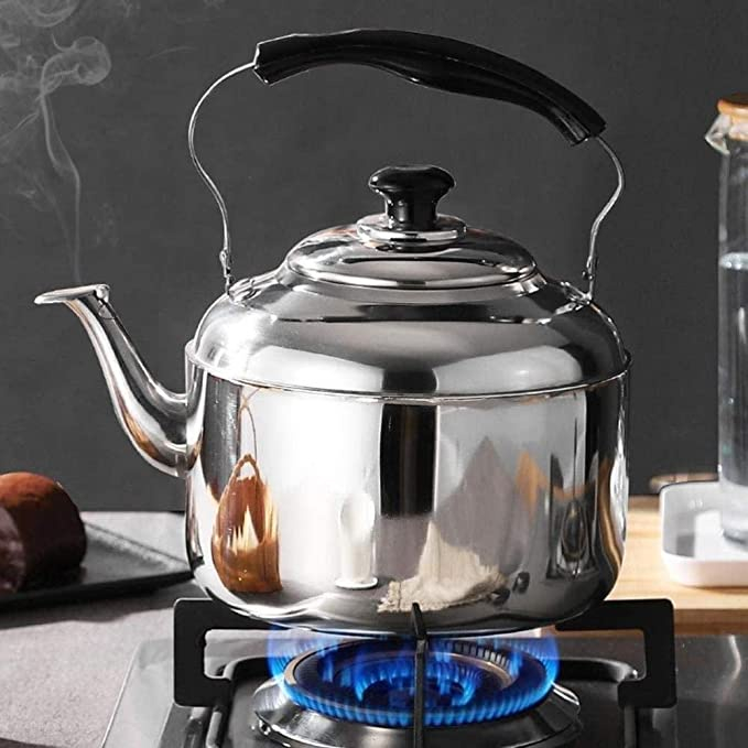 Whistling Kettle Stainless Steel Kettle Stove Available 3L 4L 5L