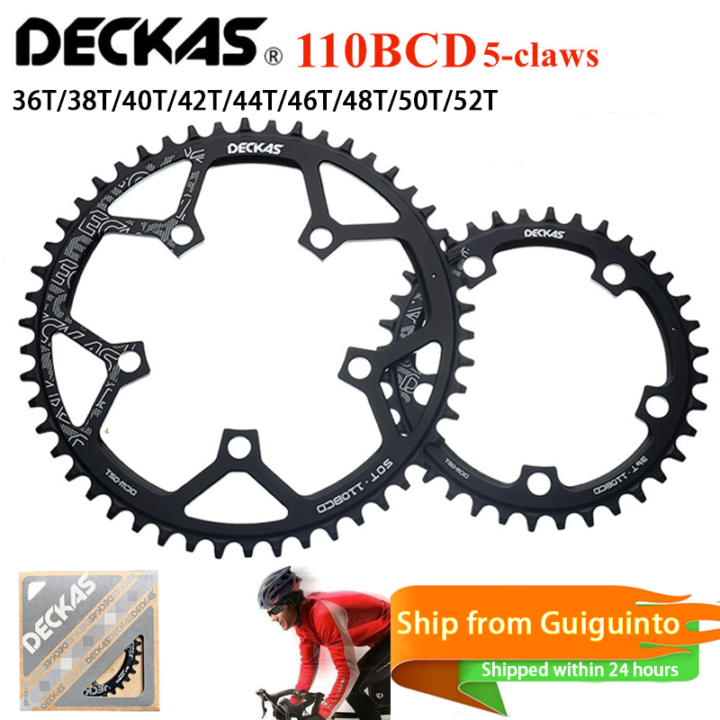 Jenson 110 Chainrings Chainring 1-speed Narrow-wide Round For 110 BCD ...