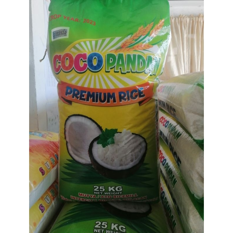 COCO PANDAN RICE 25KG | Shopee Philippines