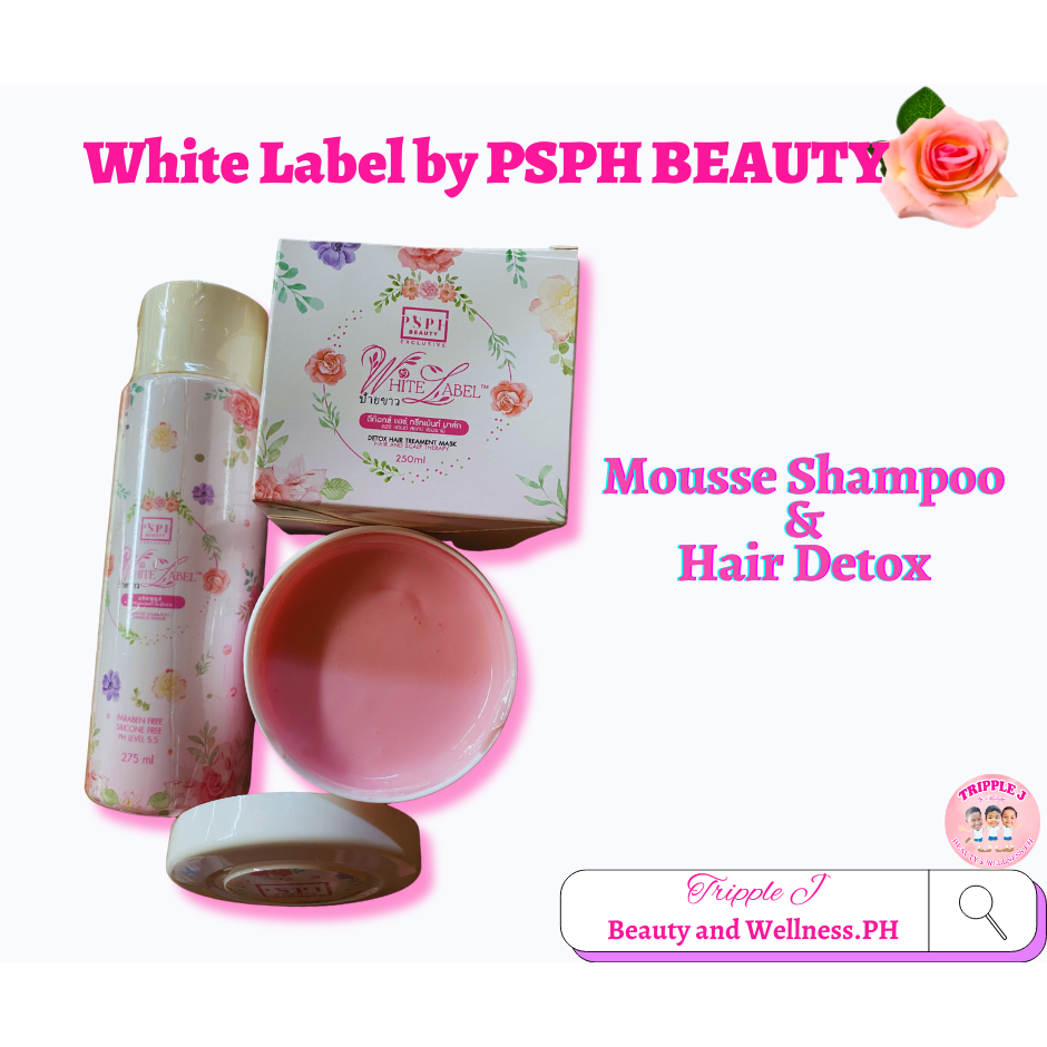 WHITE LABEL Hair Detox and Mousse Shampoo Shopee Philippines