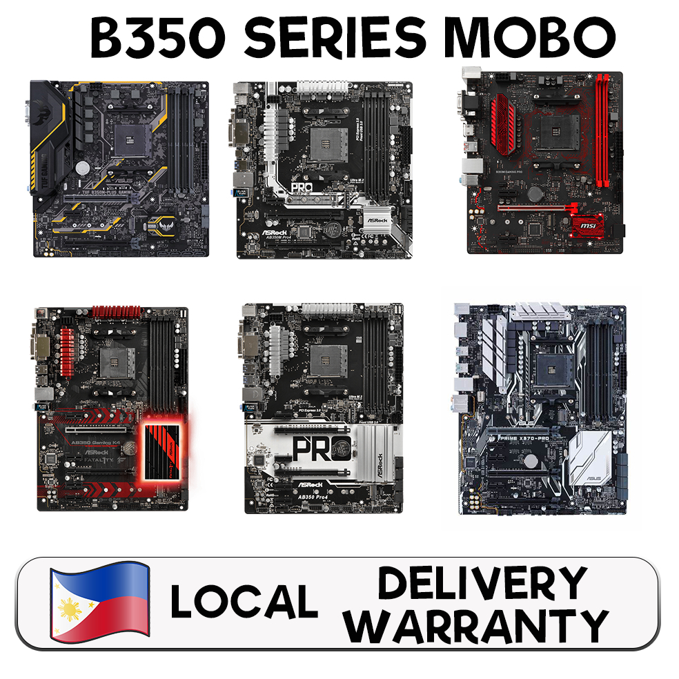 ASROCK AB350 Pro4 RYZEN 5000 READY 5600X 5600G Shopee Philippines